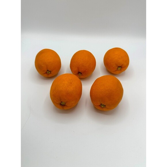 Faux Fruit Bag of Large Oranges - Picture 2 of 3